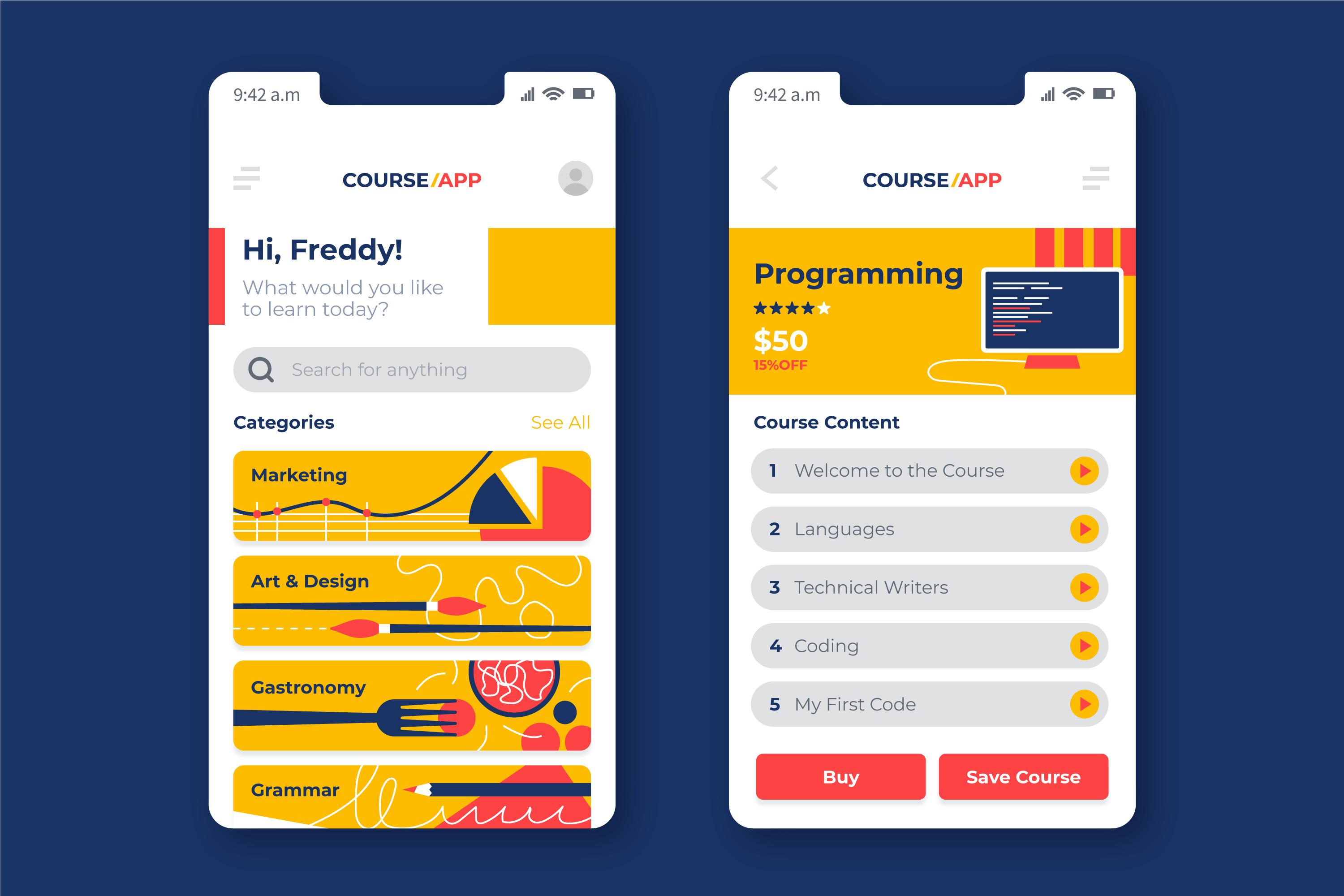 Hybrid mobile app development by Zenesa Digital
